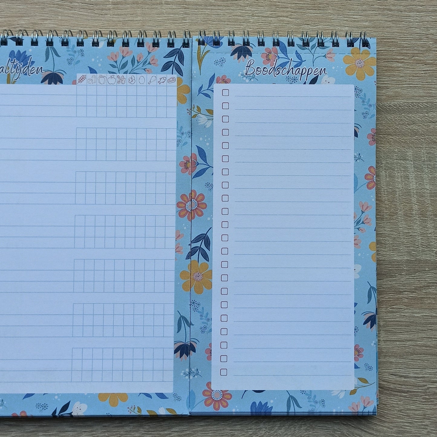 De ultieme Maaltijdplanner in Sunny Petals Print