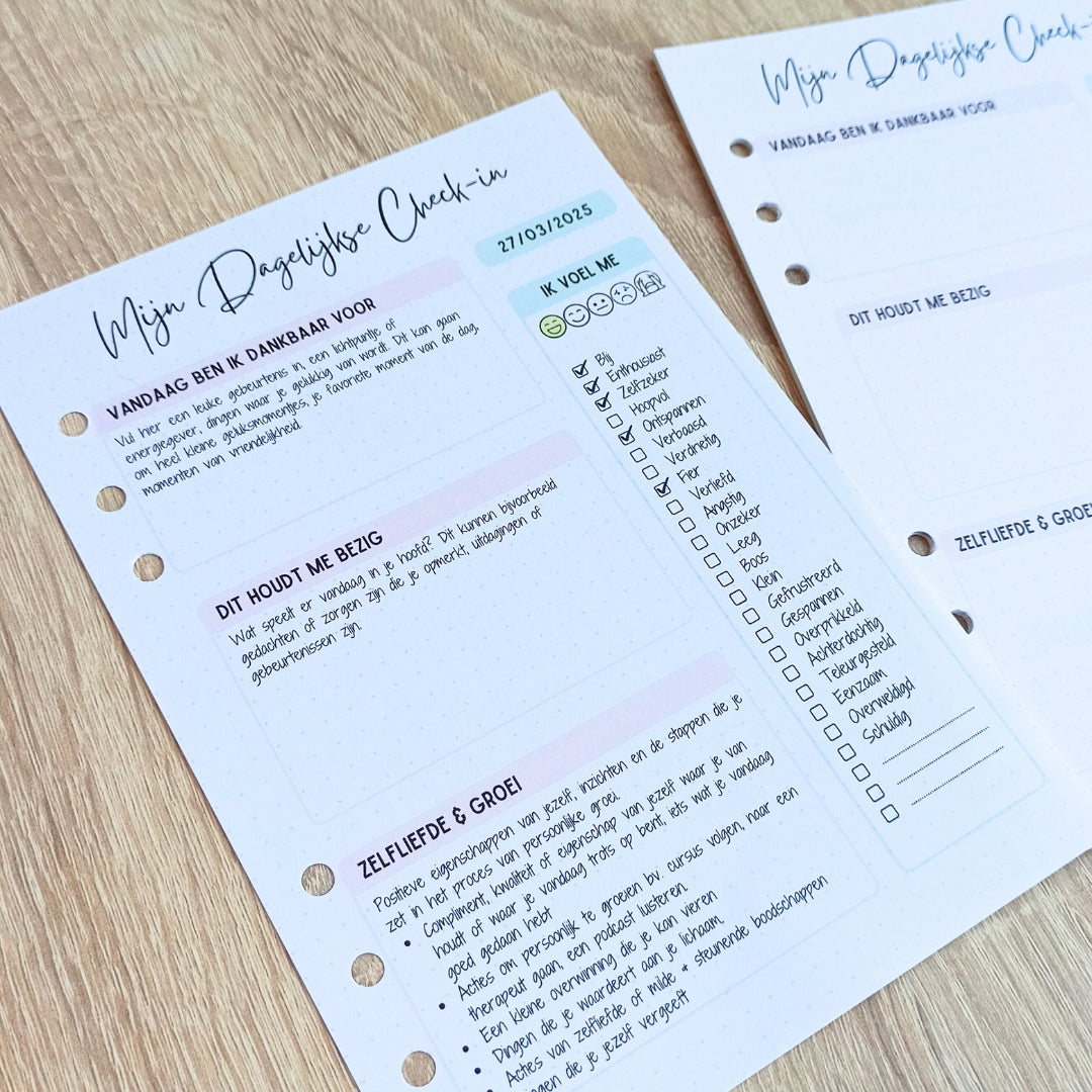 Bloom Journal: Dagelijkse Check-in voor jouw mentaal welzijn