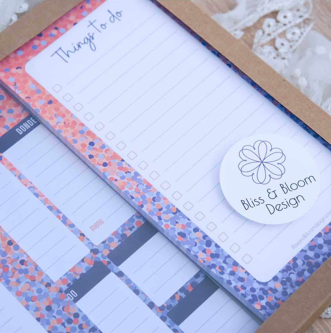 Cadeaubox stationery in Crazy Dots print