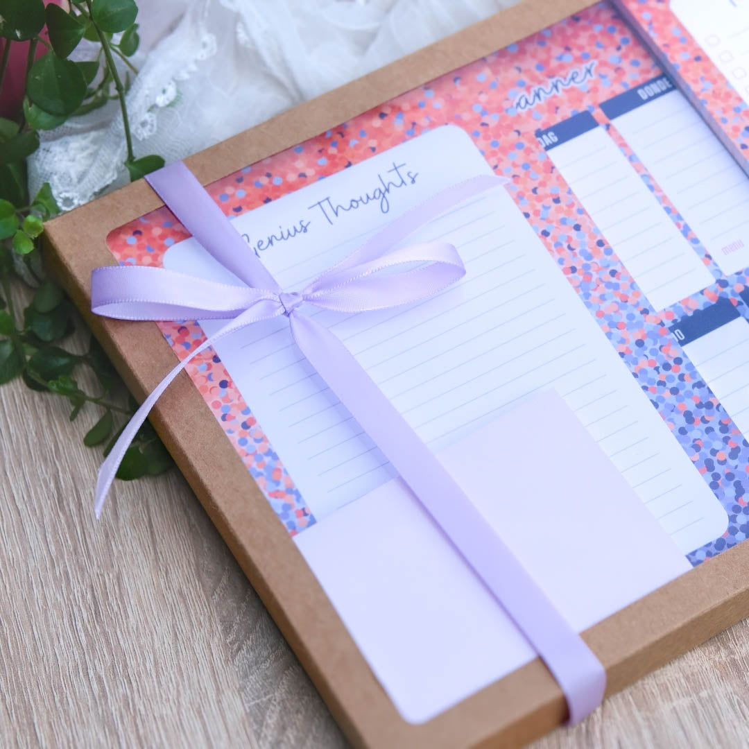 Cadeaubox stationery in Crazy Dots print