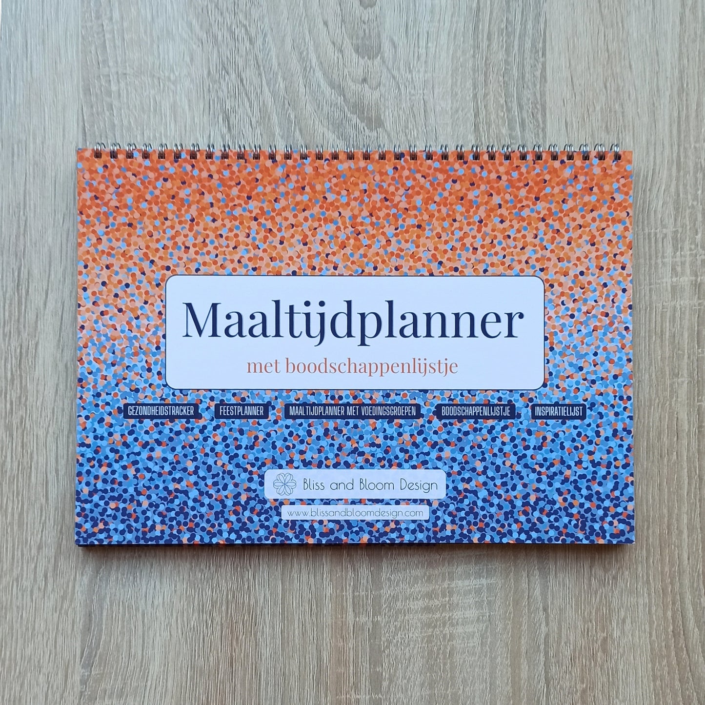 De Ultieme Maaltijdplanner in Crazy Dots print