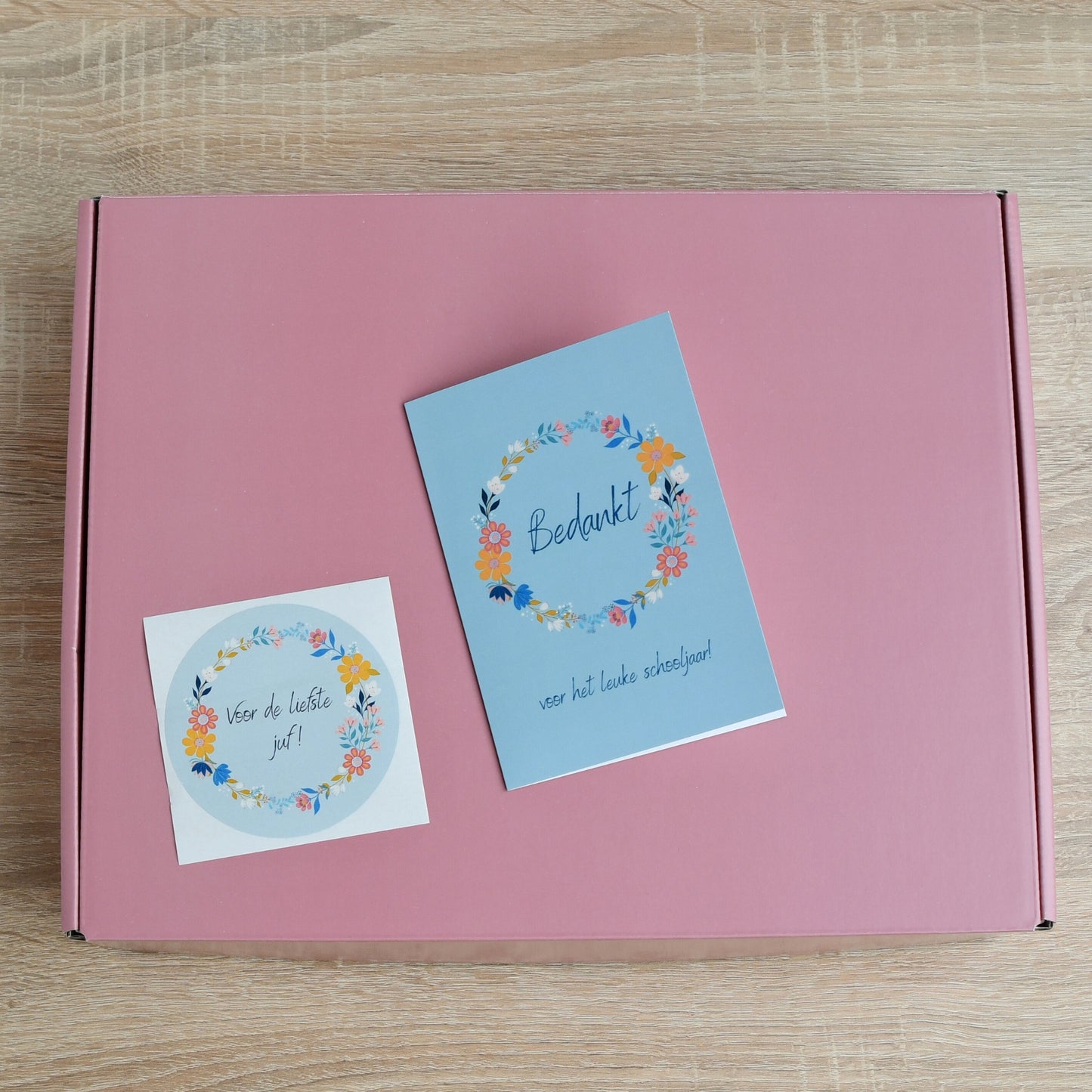 Cadeauset JUF Stationery in Sunny Petals print