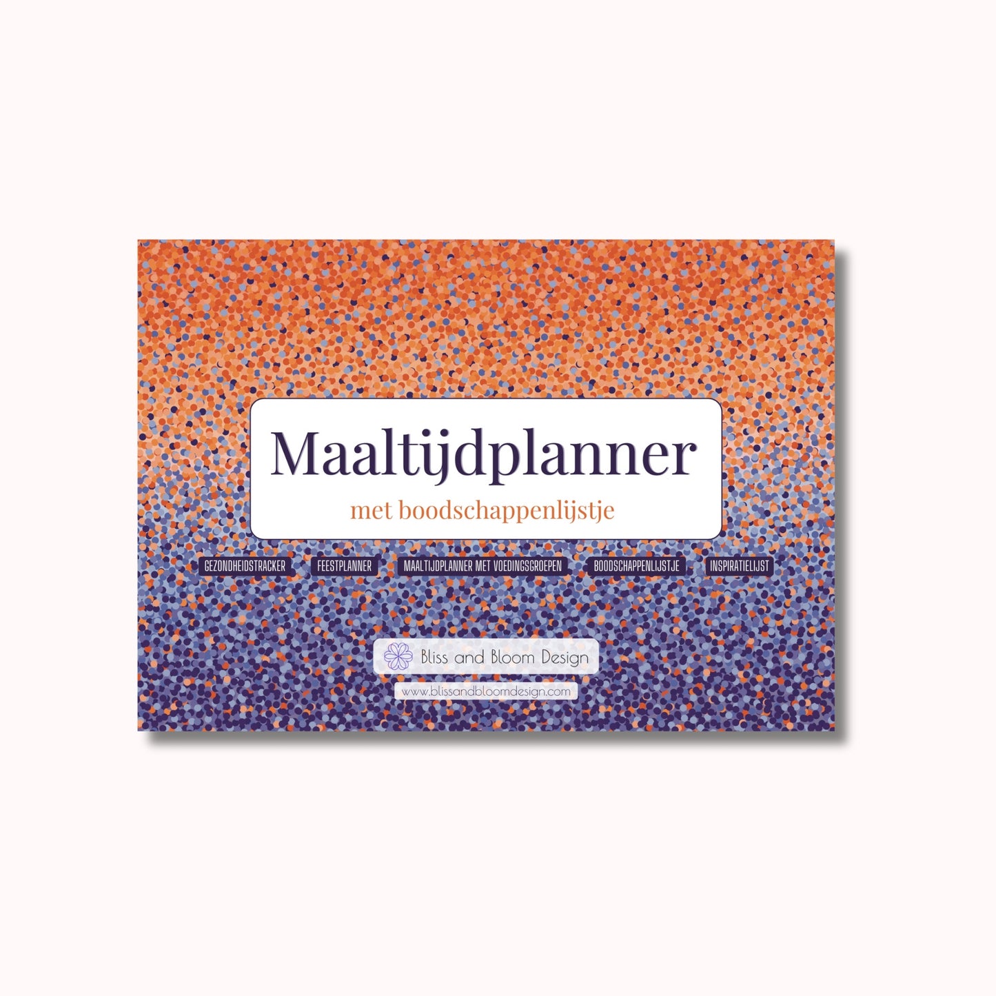 De Ultieme Maaltijdplanner in Crazy Dots print