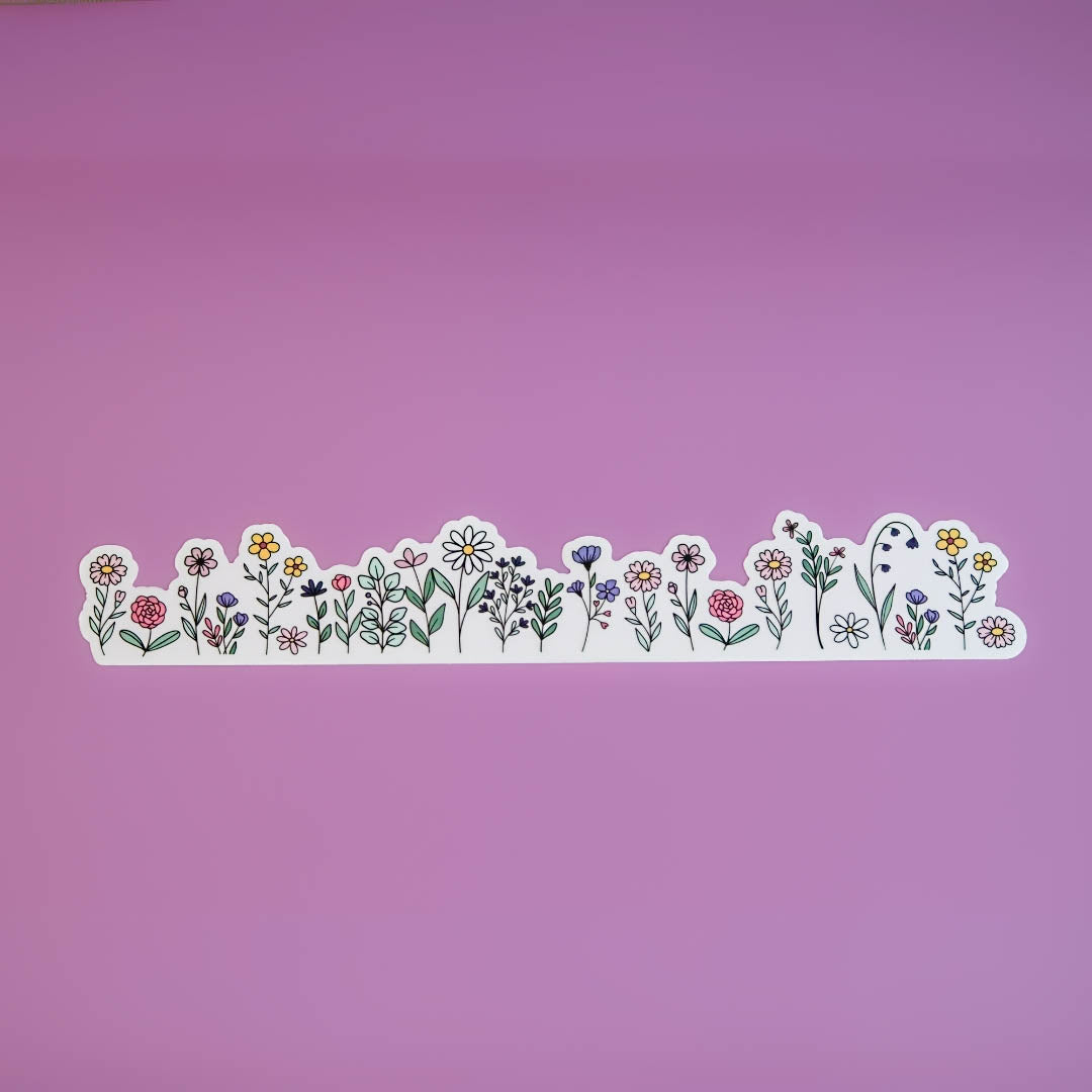 Sticker Bloemenpracht