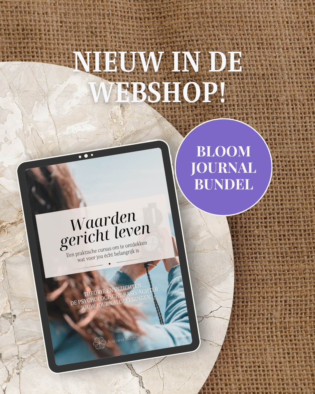 Jezelf kwijt? Digitale cursus en journal module over waardengericht leven.