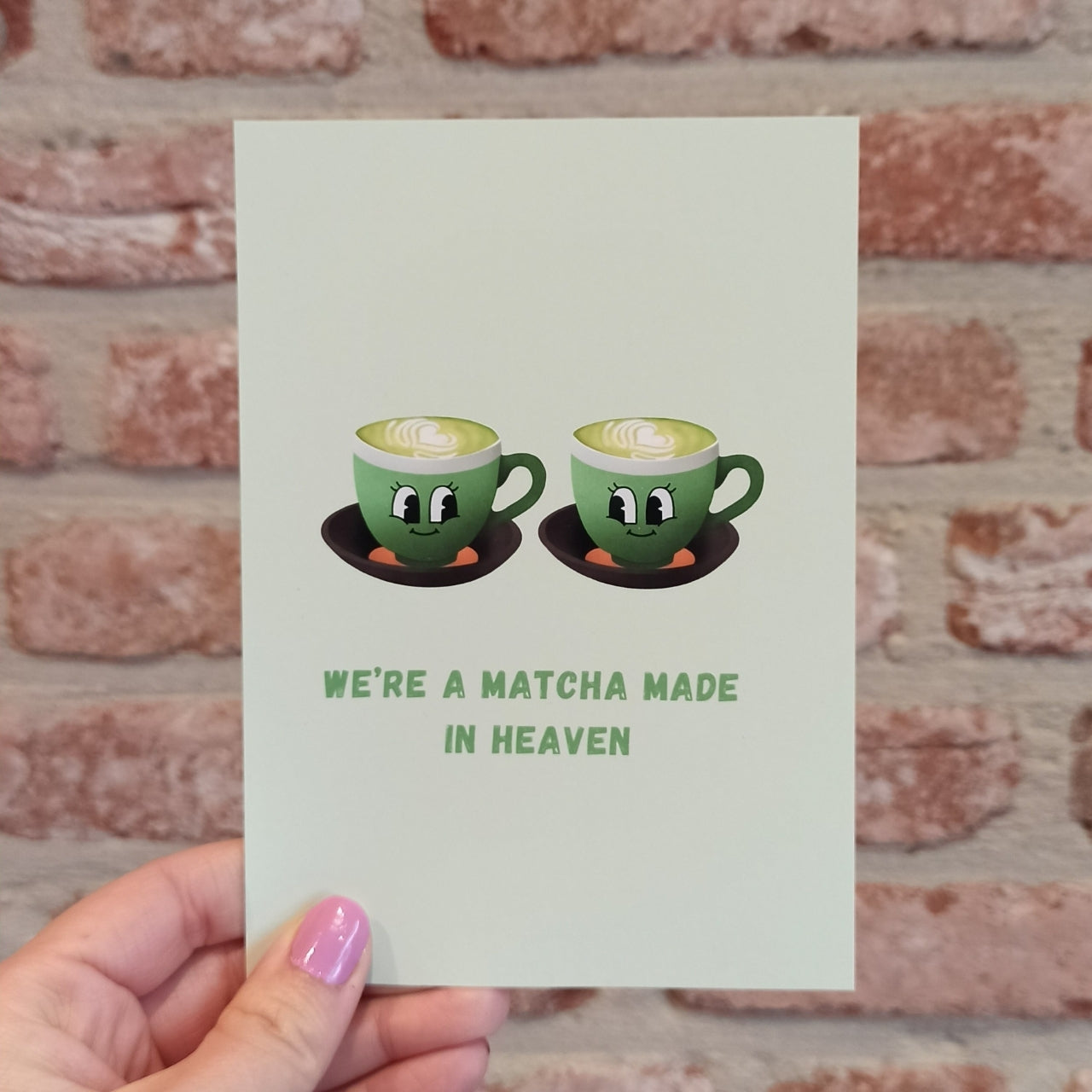 Kaart We're a Matcha made in heaven
