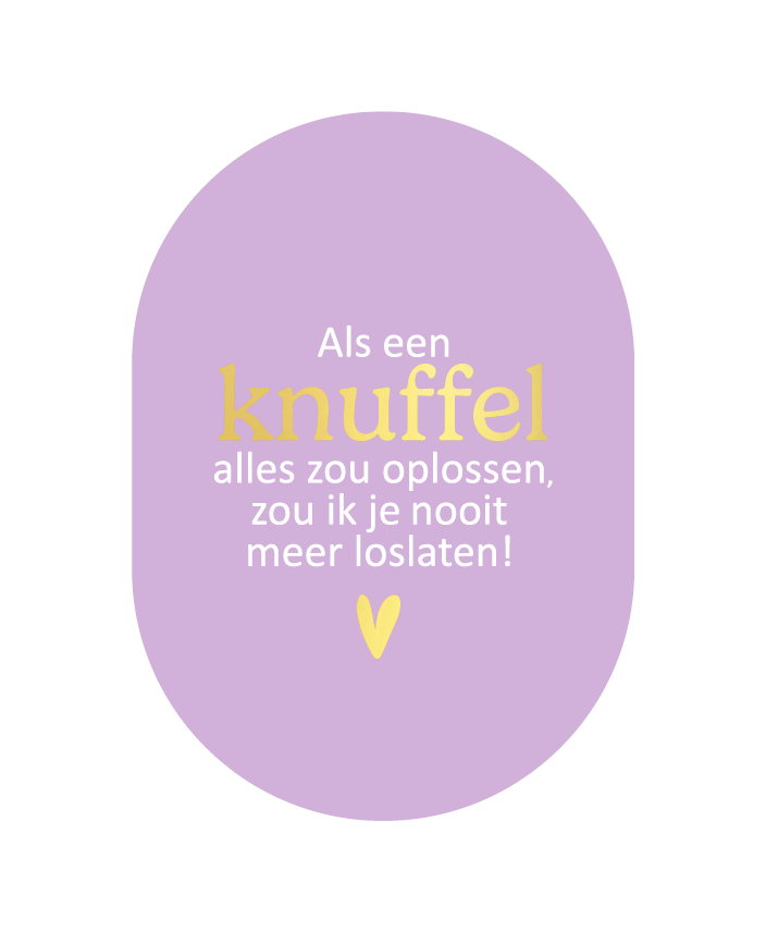 Wenskaart Knuffel