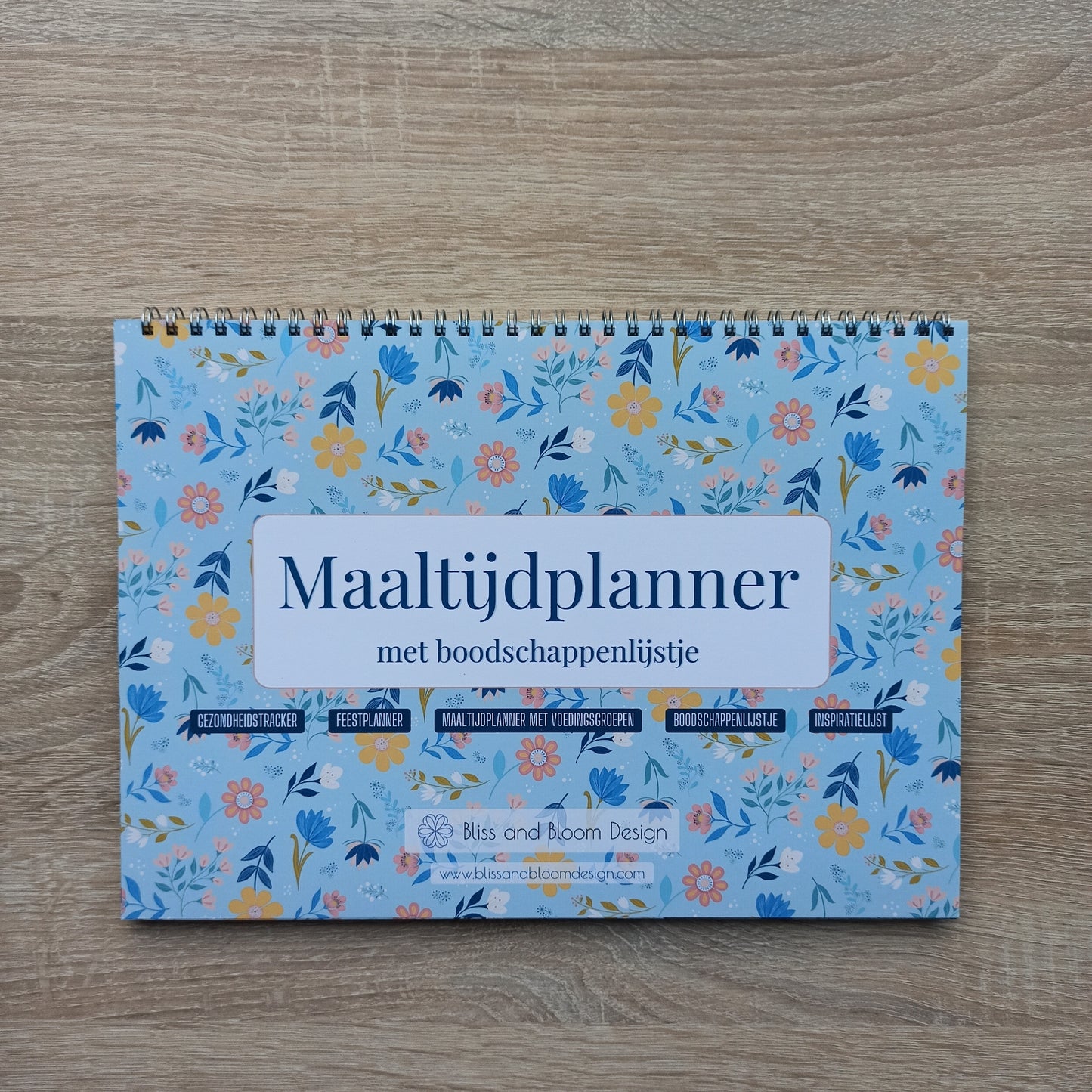 De ultieme Maaltijdplanner in Sunny Petals Print