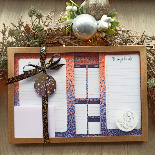 Cadeaubox stationery in Crazy Dots print
