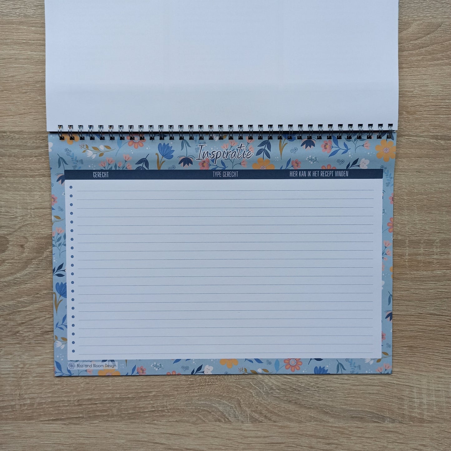 De ultieme Maaltijdplanner in Sunny Petals Print