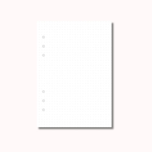 Bullet Journal Papier A5 – Blanco met Dotted Grid 120g