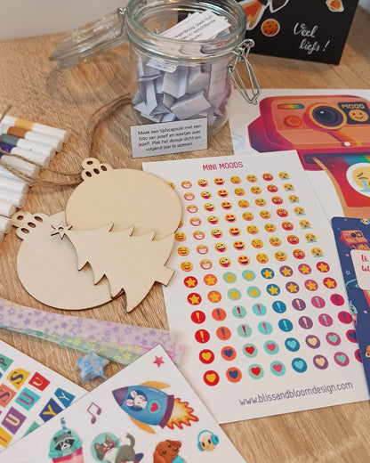 Adventskalender voor kinderen: "Kleine gelukjes"