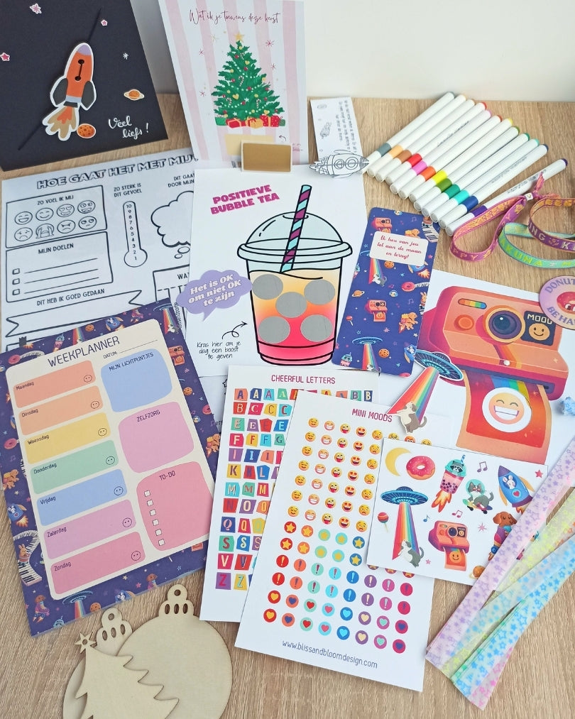 Adventskalender voor kinderen: "Kleine gelukjes"