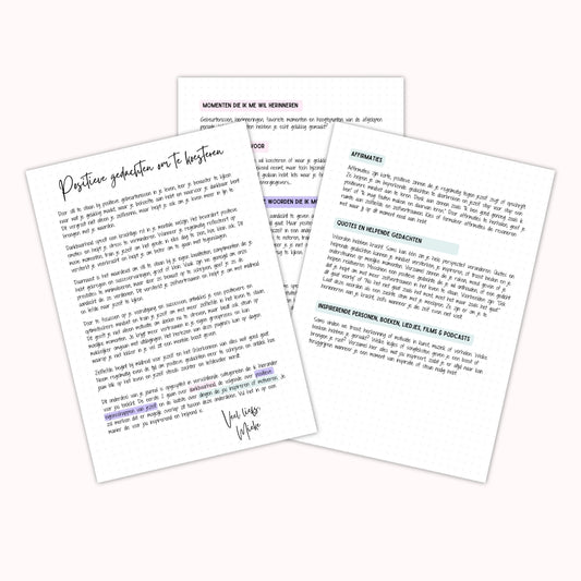 Bloom Journal: Positieve gedachten om te koesteren