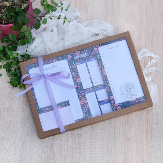 Cadeaubox in Midnight Garden print