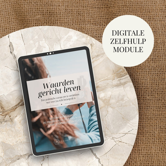 Digitale cursus op basis van Acceptance and Commitment therapy