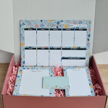 Cadeauset Stationery in Sunny Petals print