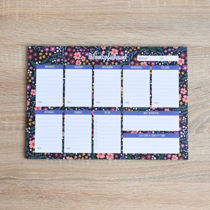 Cadeaubox in Midnight Garden print