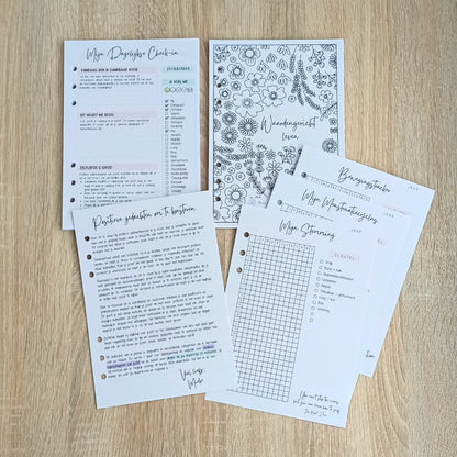 Bloom Journal - Complete zelfzorgbundel met ringband