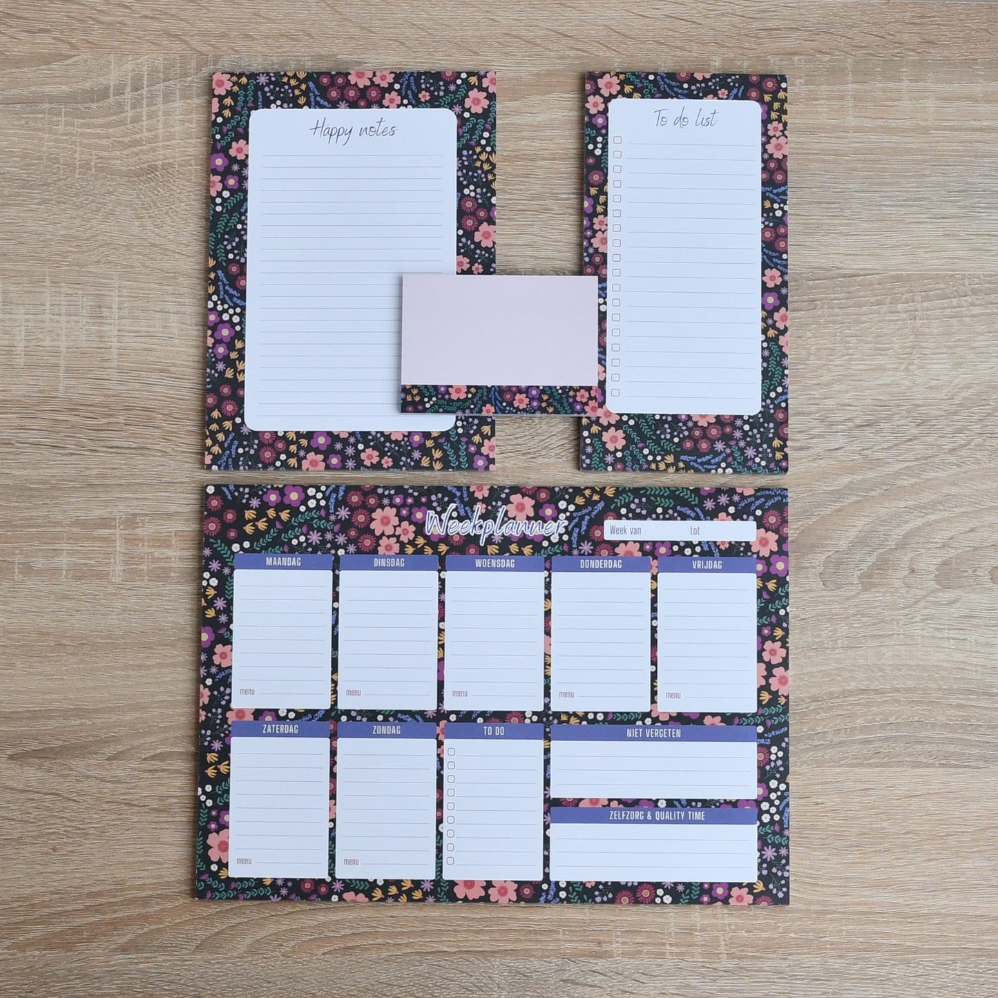 Cadeaubox in Midnight Garden print