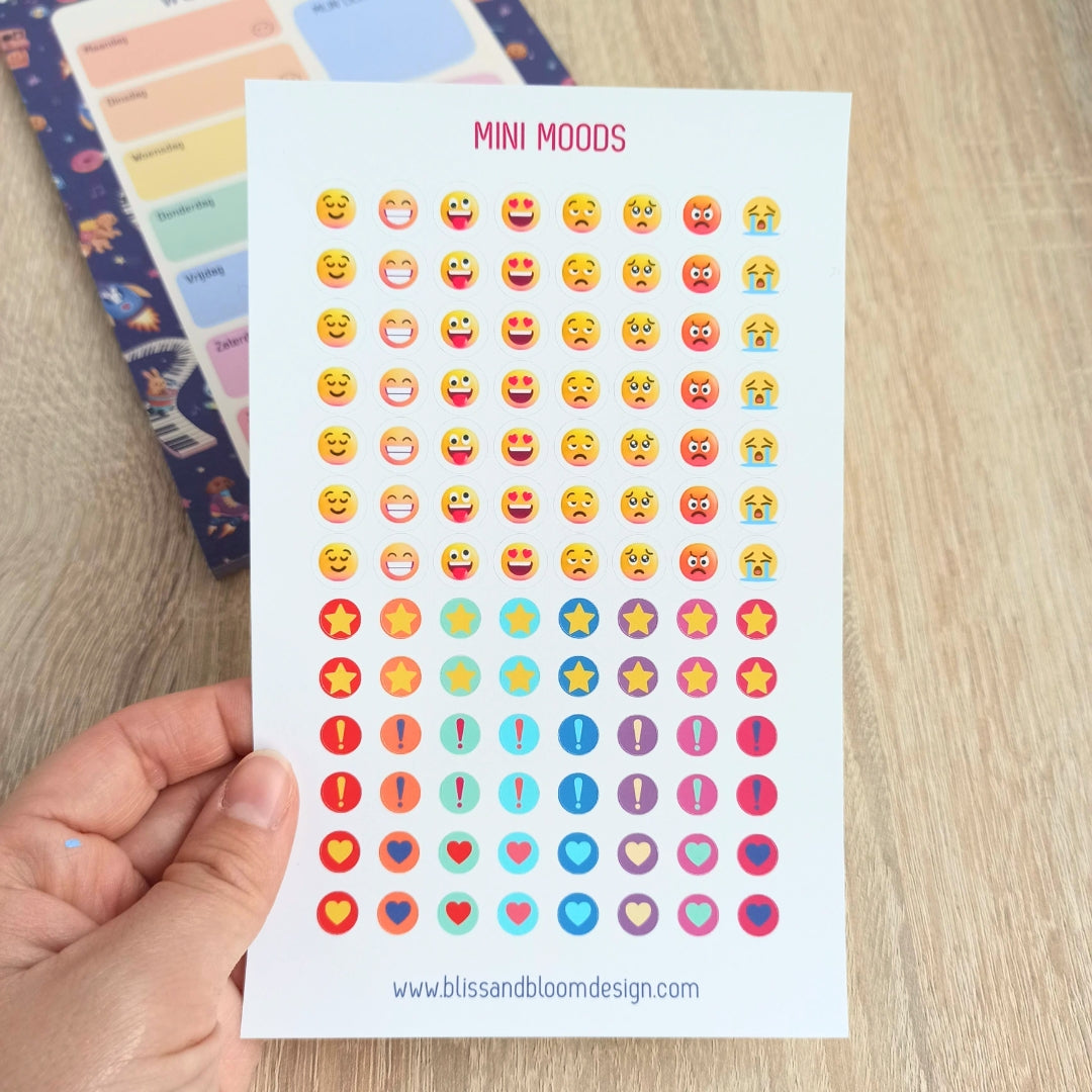 Weekplanner kids Cosmic Garden