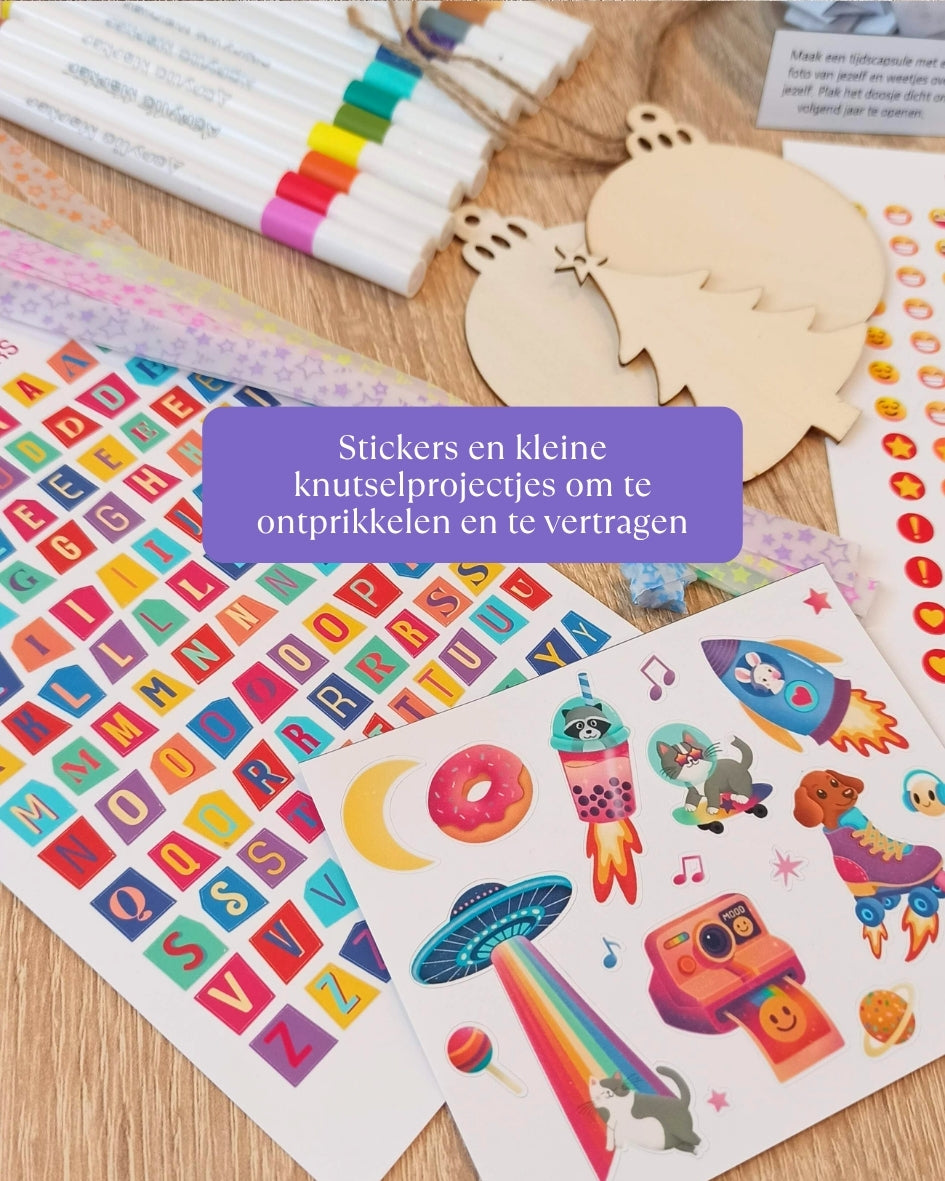 Adventskalender voor kinderen: "Kleine gelukjes"