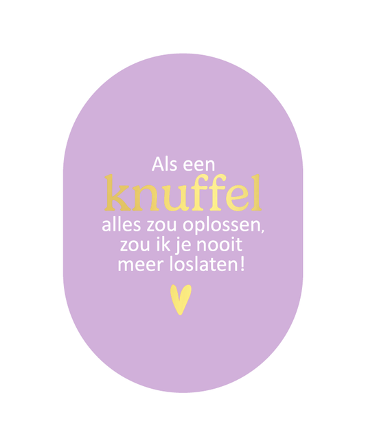 Wenskaart Knuffel